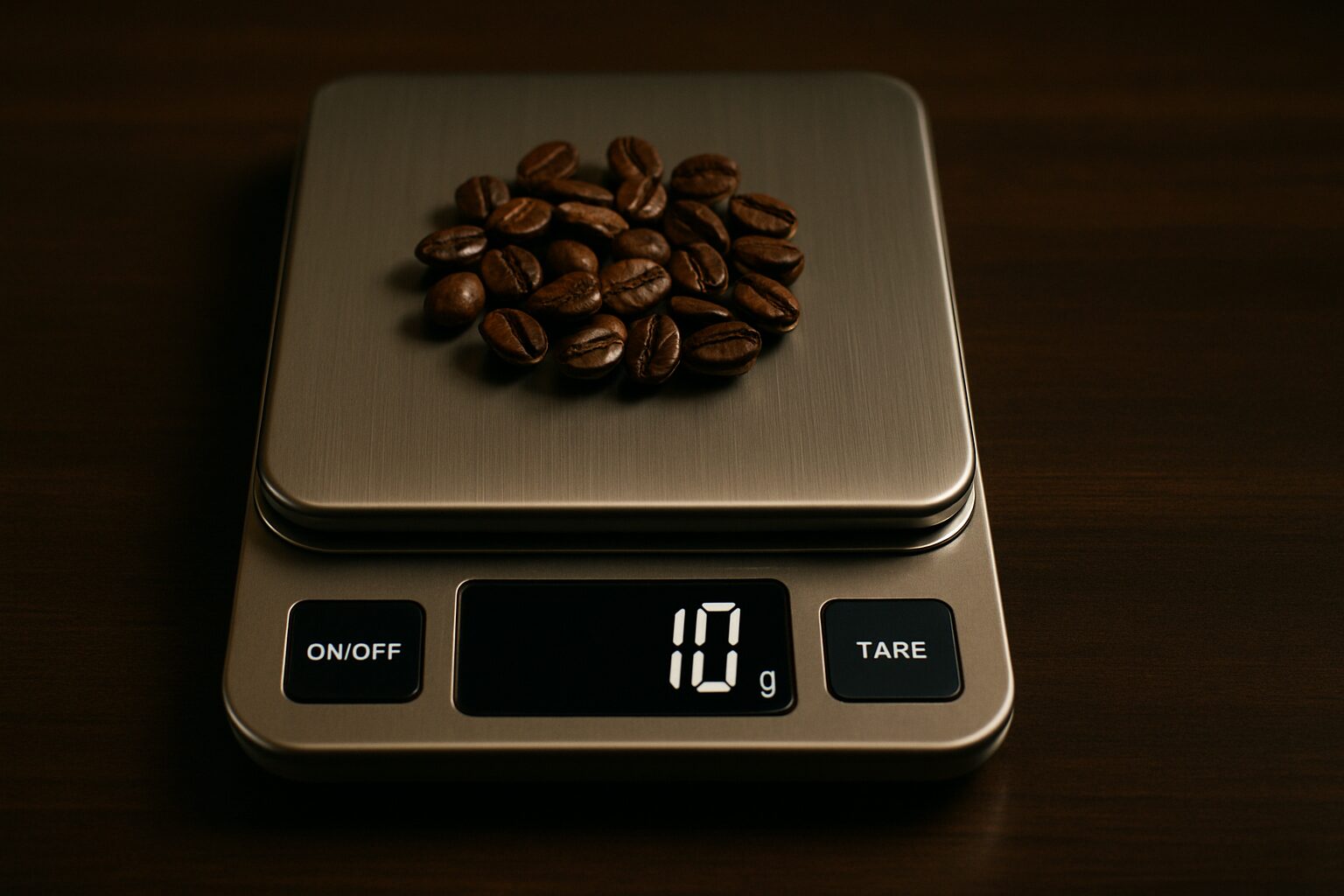 10gのコーヒー豆