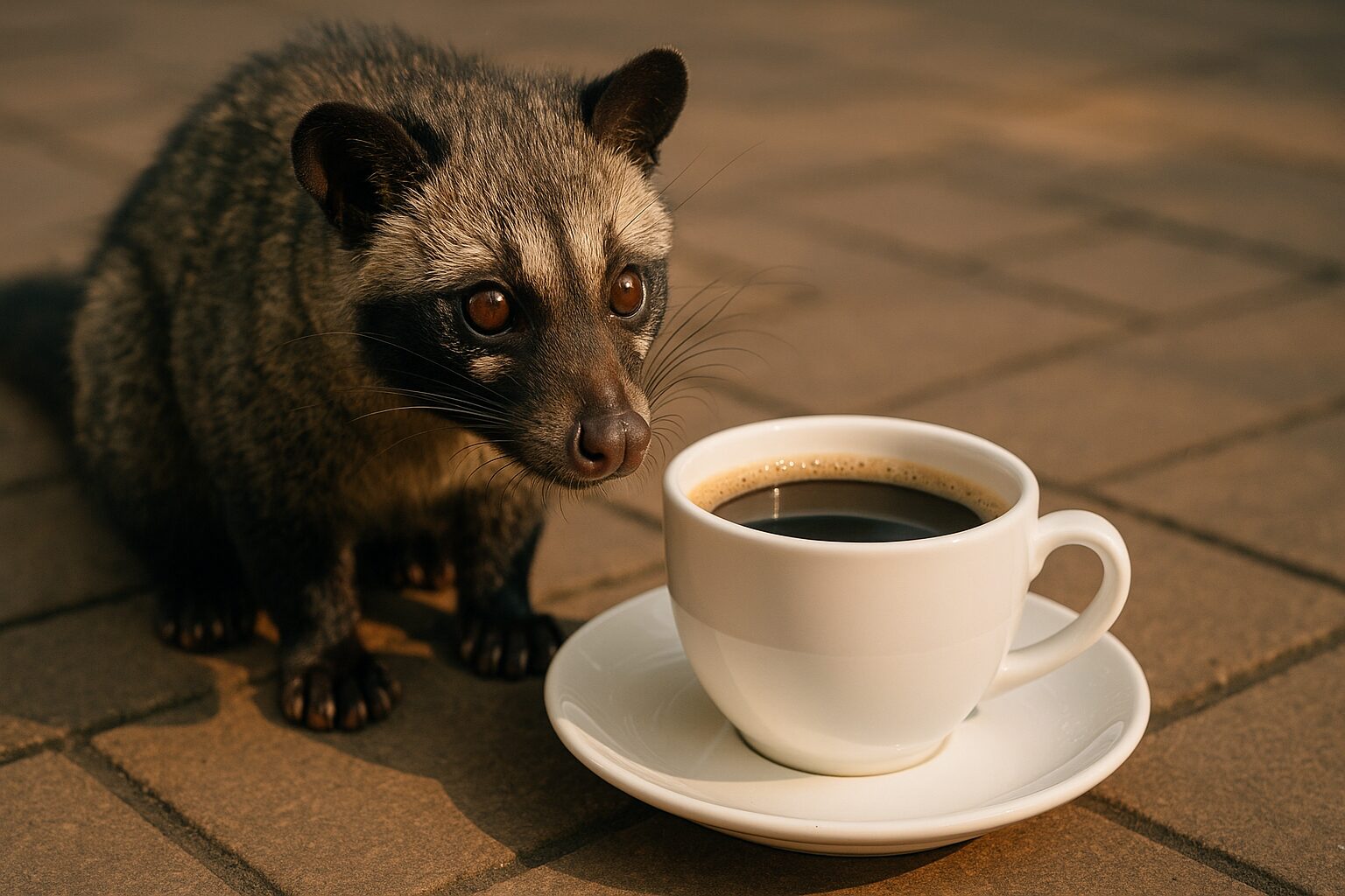 ジャコウネコとコーヒー